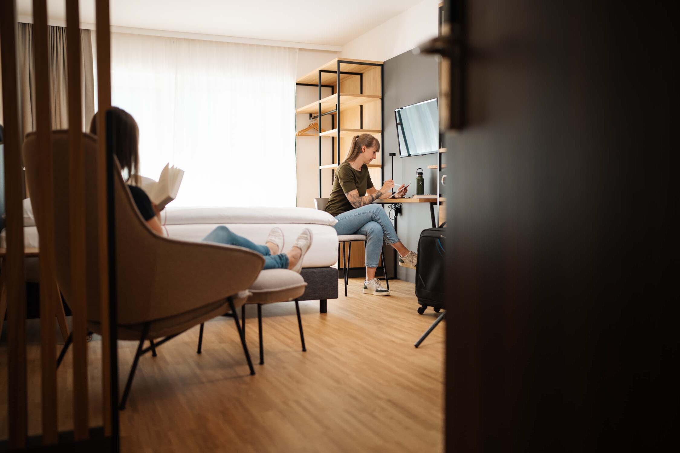 Eines der Hotelzimmer am Ossiacher See im eduCARE