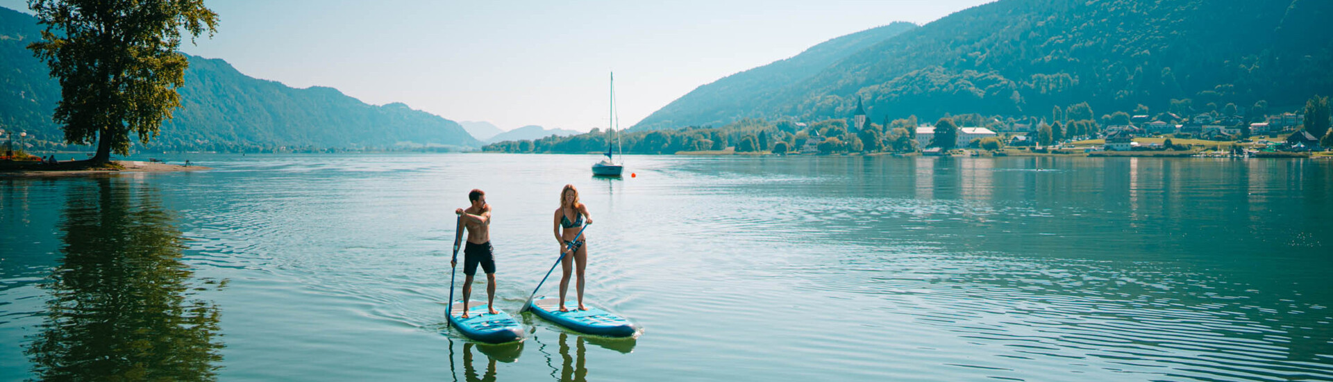 Die traumhafte Landschaft rund um das Hotel eduCARE mit den günstigen Urlaubspauschalen am Ossiacher See